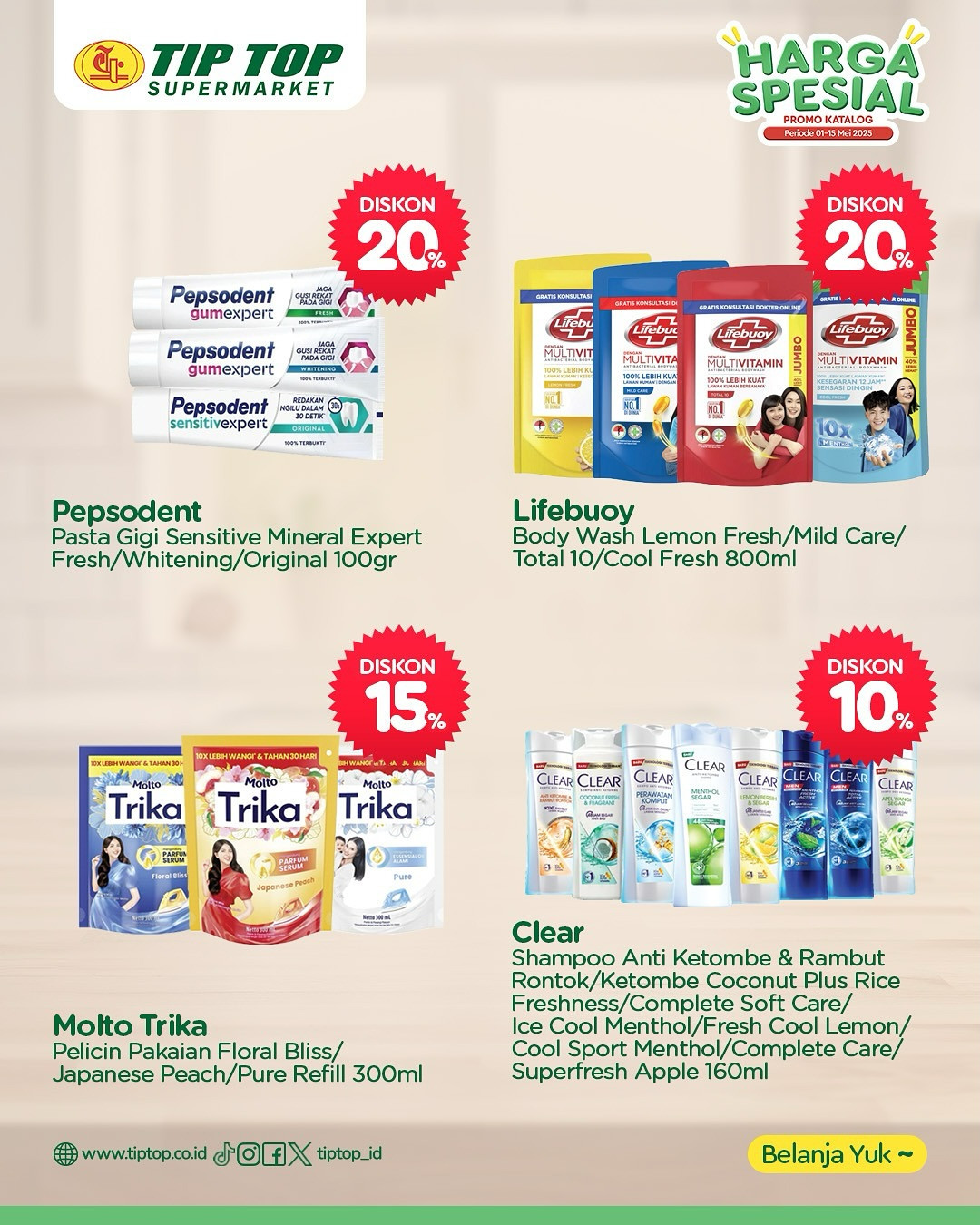 Promo Hypermart Mingguan Seru 6 - 8 Mei 2025 - Image 13