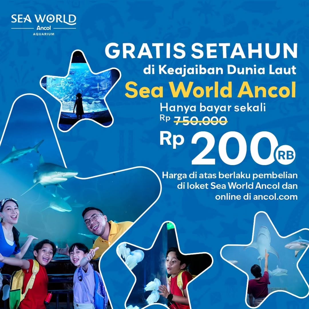 Promo Sea World Annual Pass Hanya Rp 200.000 - Image 2