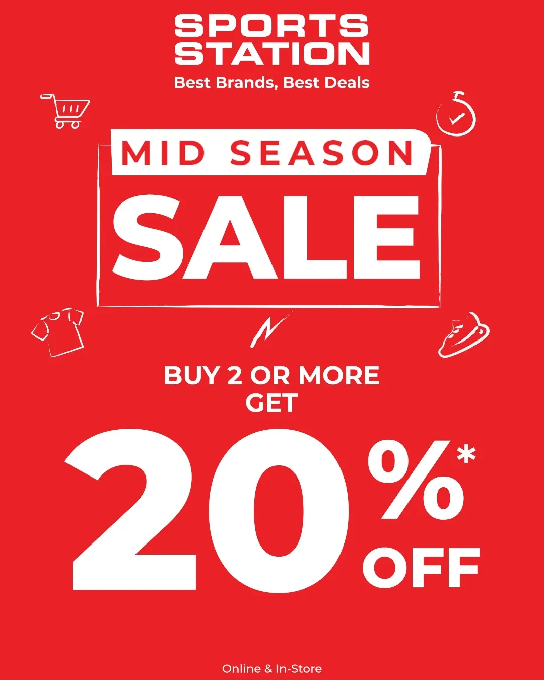 Promo Sports Station Mid Season Sale Beli 2 Diskon 20%