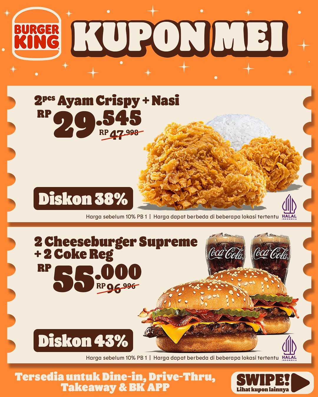 Kupon Burger King Mei 2025 - Image 3