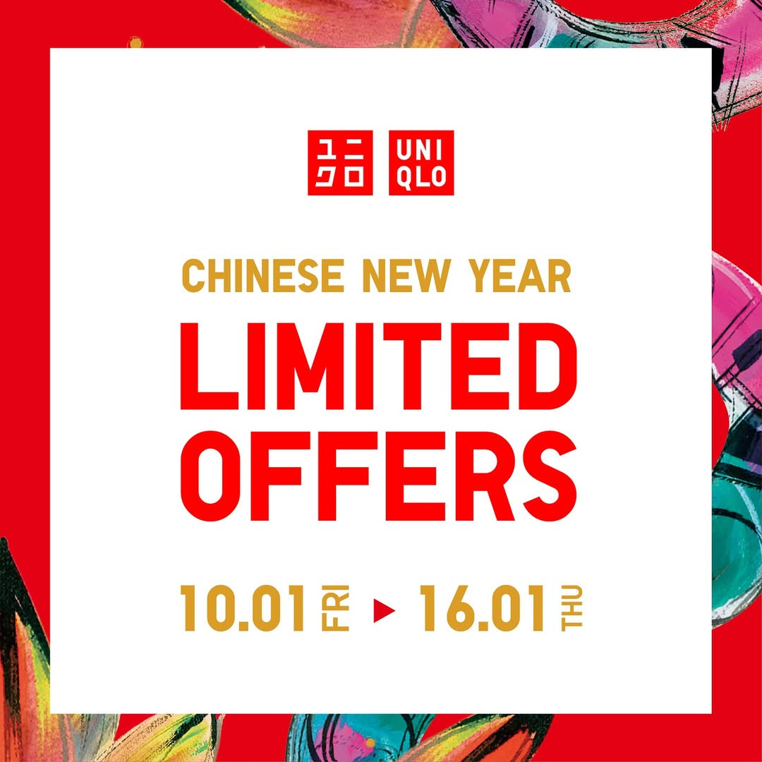Promo Uniqlo Chinese New Year Limited Offers 10 - 16 Januari 2025 - Image 2