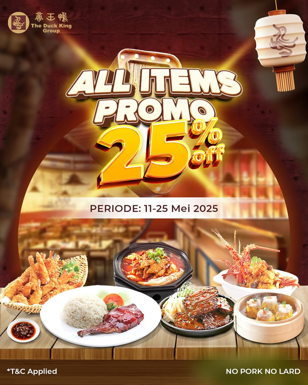 Promo The Duck King Margo City All Items Diskon 25% s/d 25 Mei 2025 - Image 2