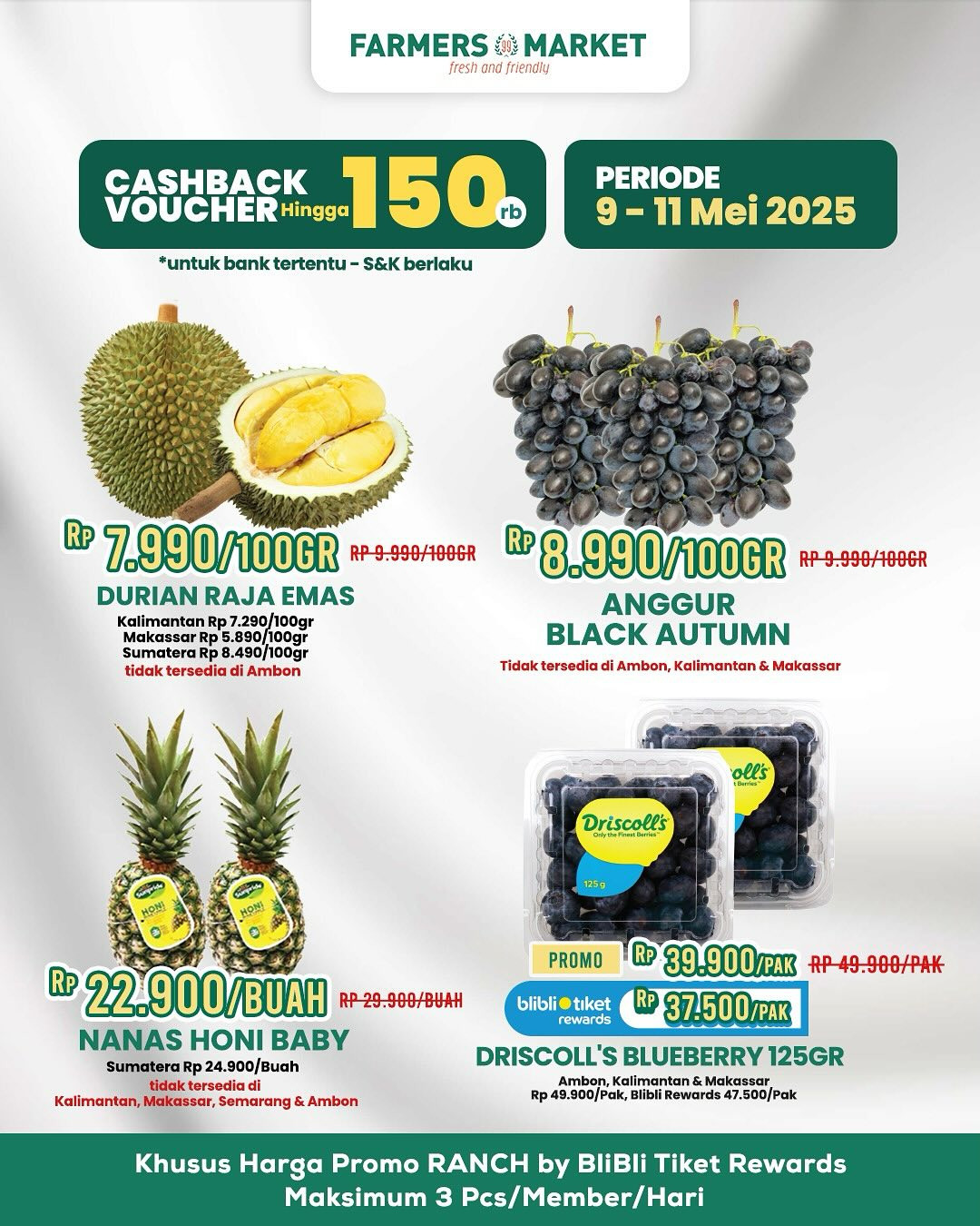 Promo Farmers Market Hemat Akhir Pekan 9 - 11 Mei 2025 - Image 3