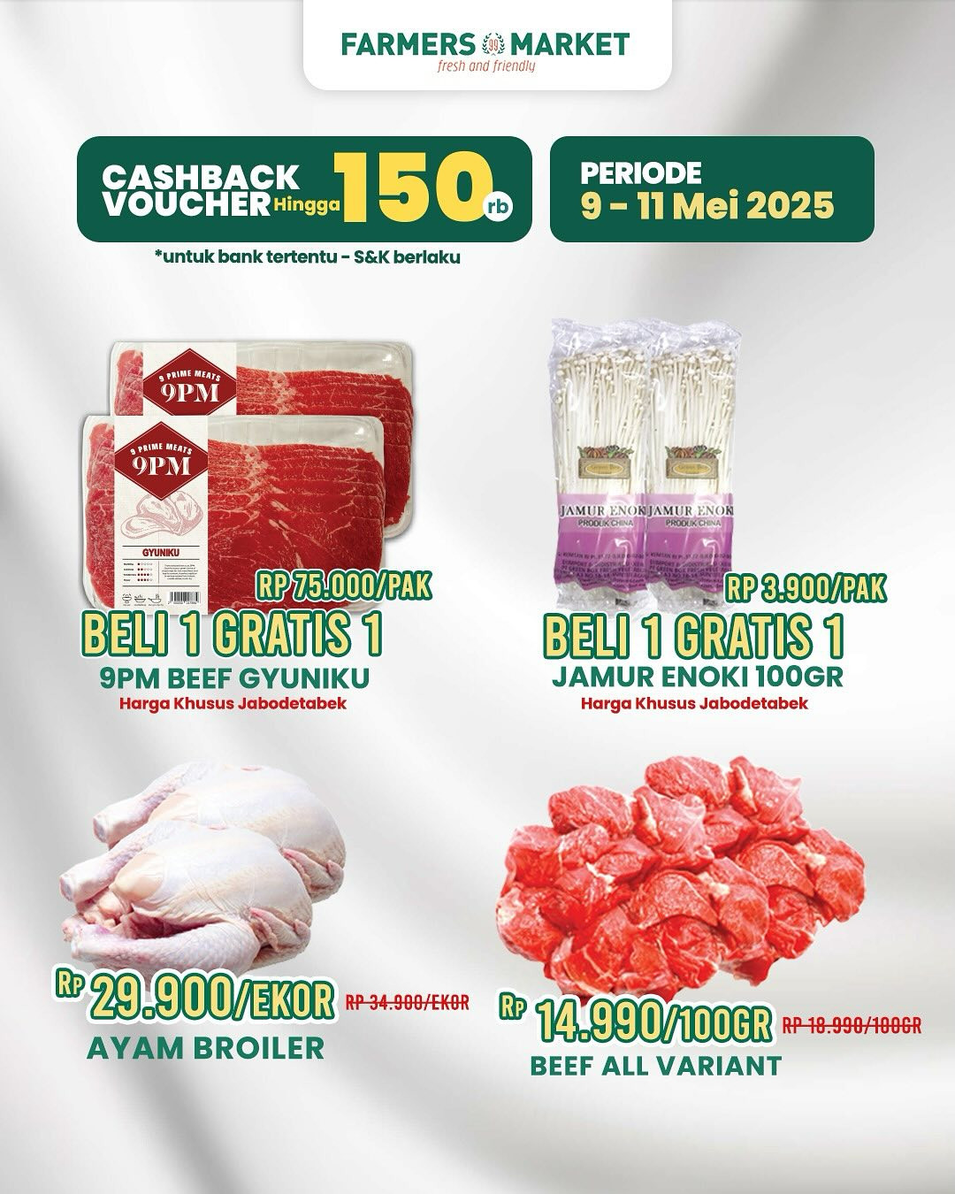 Promo Farmers Market Hemat Akhir Pekan 9 - 11 Mei 2025 - Image 4