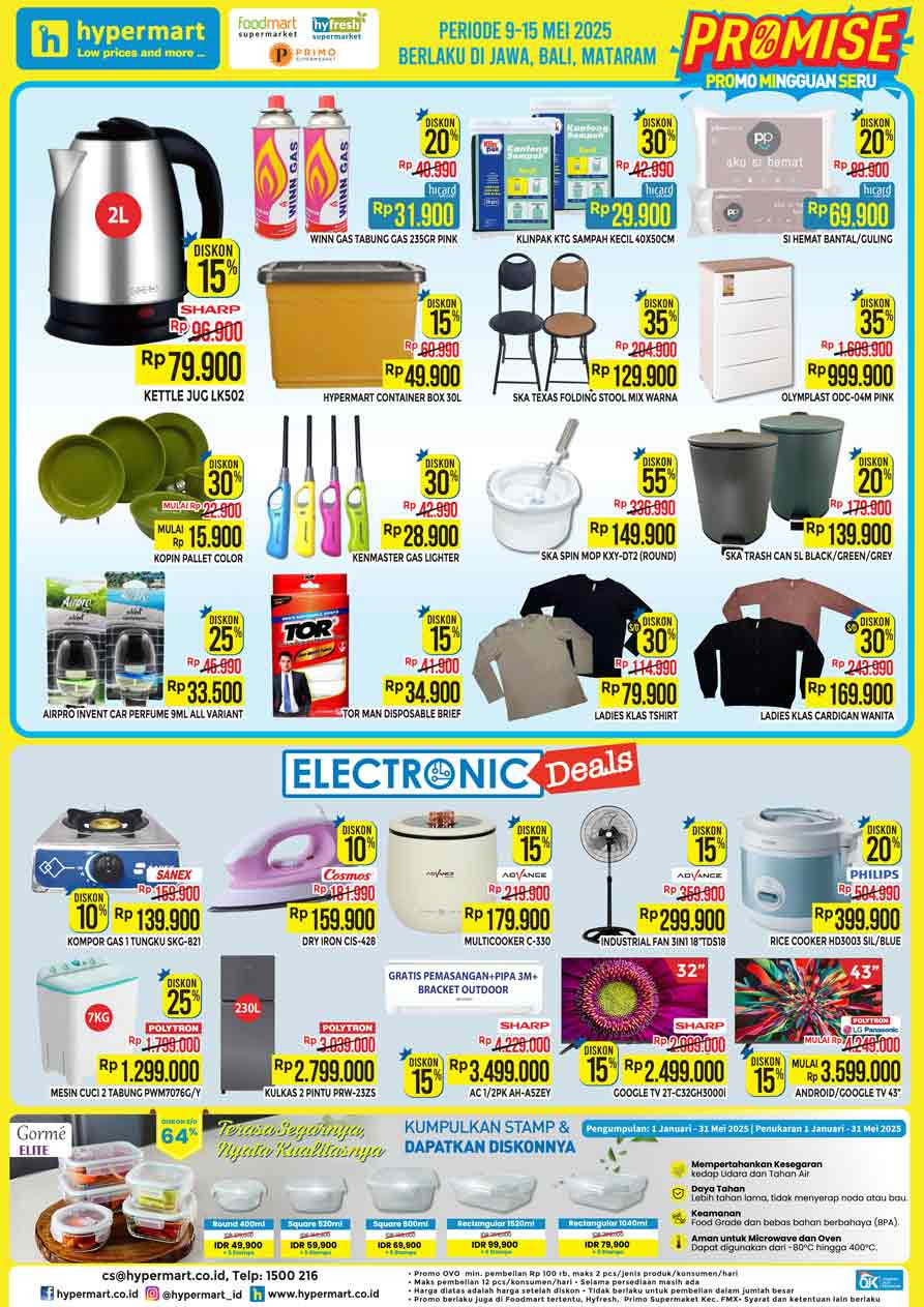 Hypermart Promo Mingguan Seru Periode 9 - 15 Mei 2025 - Image 4