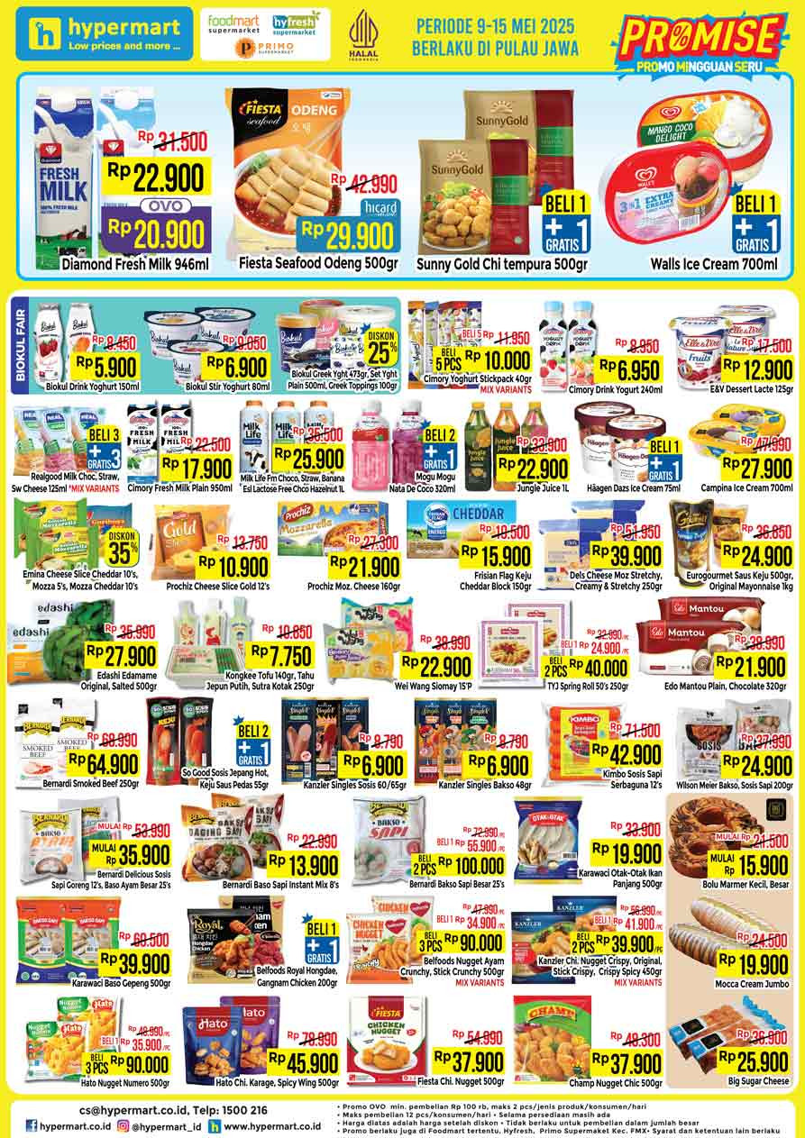 Hypermart Promo Mingguan Seru Periode 9 - 15 Mei 2025 - Image 5
