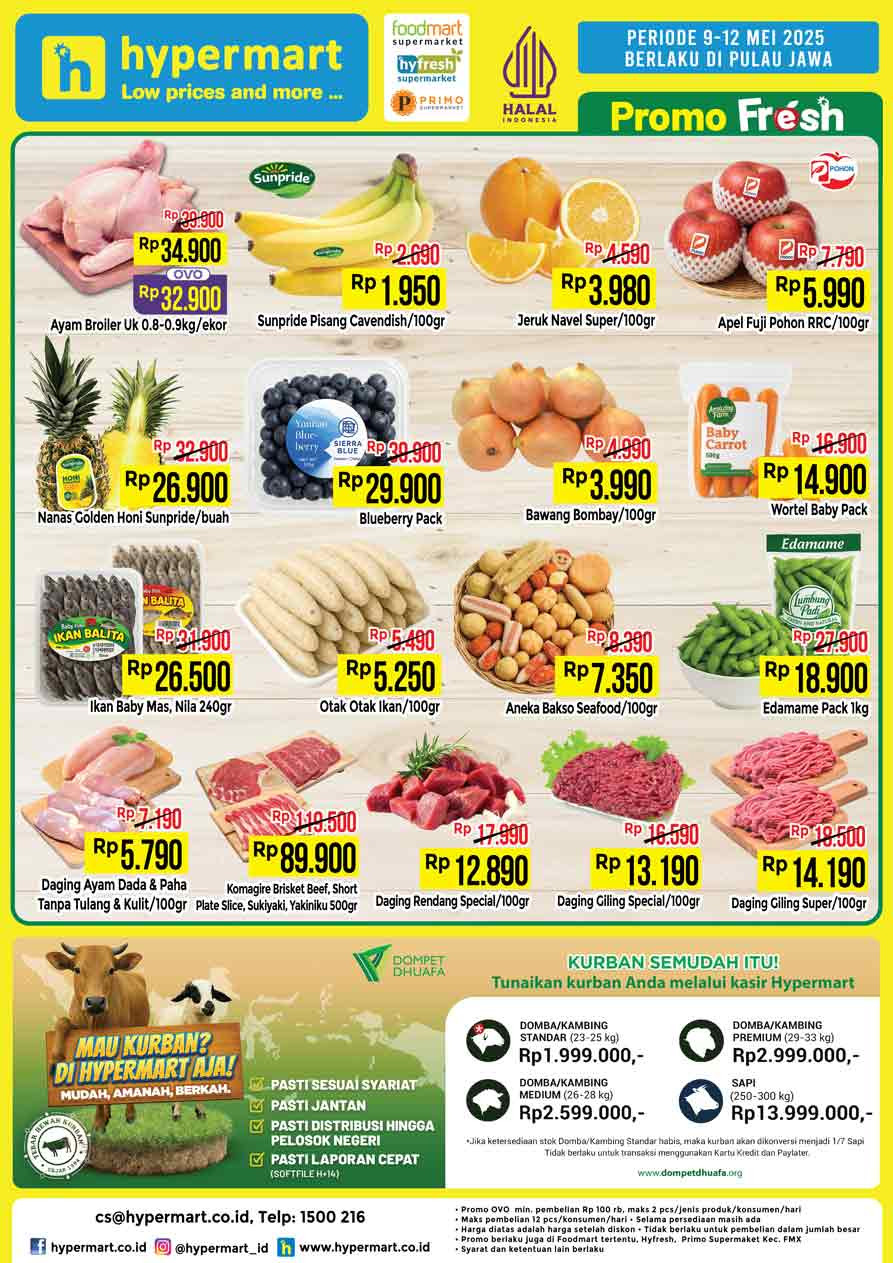 Hypermart Promo Mingguan Seru Periode 9 - 15 Mei 2025 - Image 6