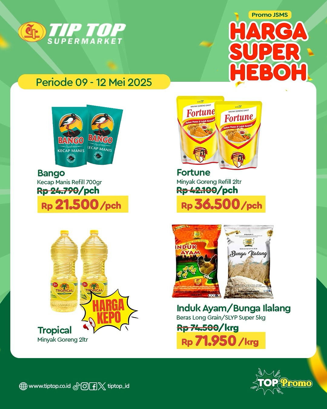 Promo Tip Top JSM Harga Super Heboh Periode `9 - 12 Mei 2025 - Image 5
