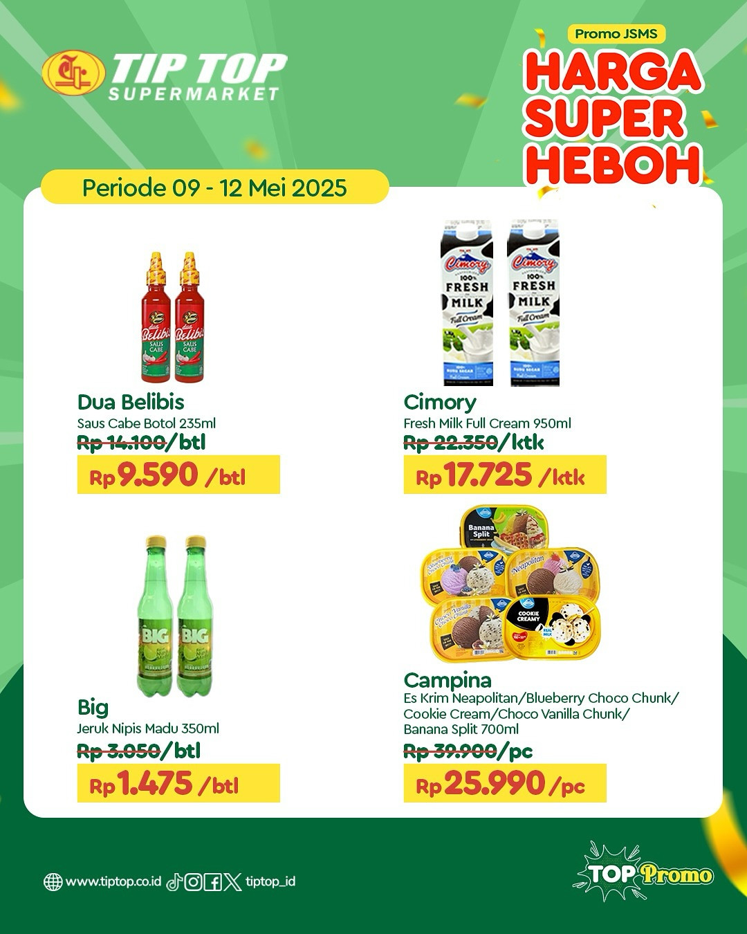 Promo Tip Top JSM Harga Super Heboh Periode `9 - 12 Mei 2025 - Image 7