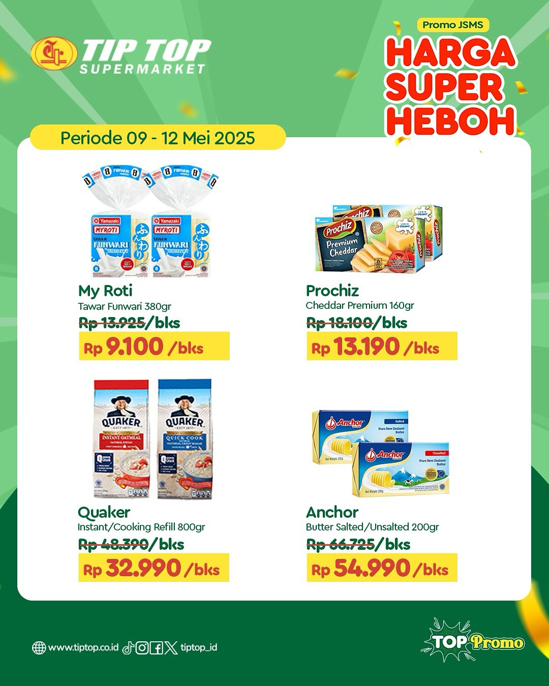 Promo Tip Top JSM Harga Super Heboh Periode `9 - 12 Mei 2025 - Image 8