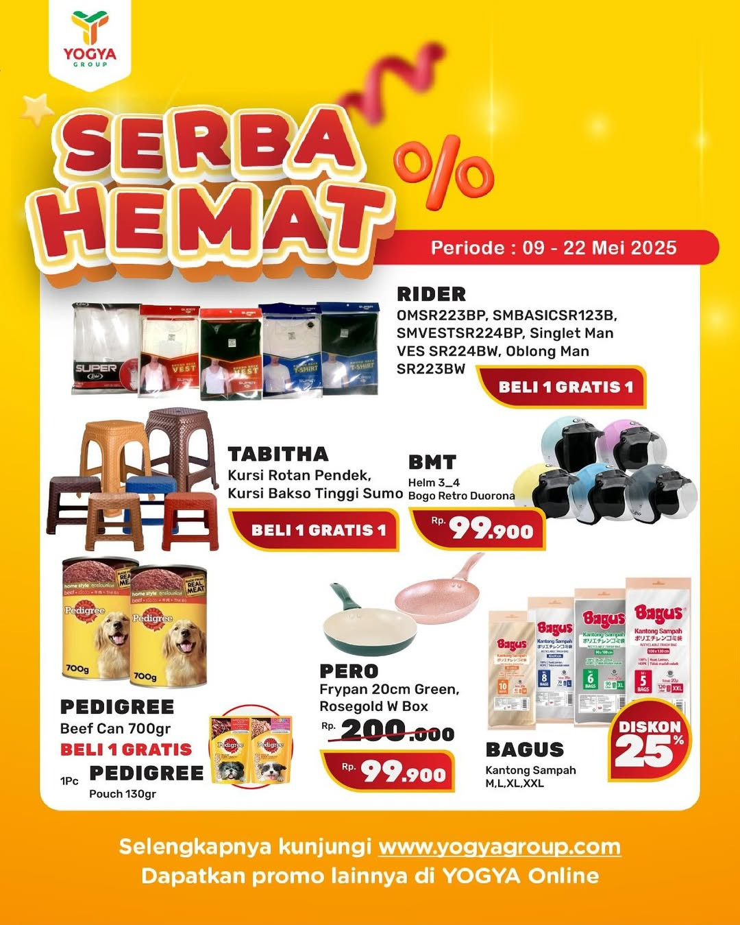 Promo Yogya Serba Hemat Periode 9 - 22 Mei 2025 - Image 6