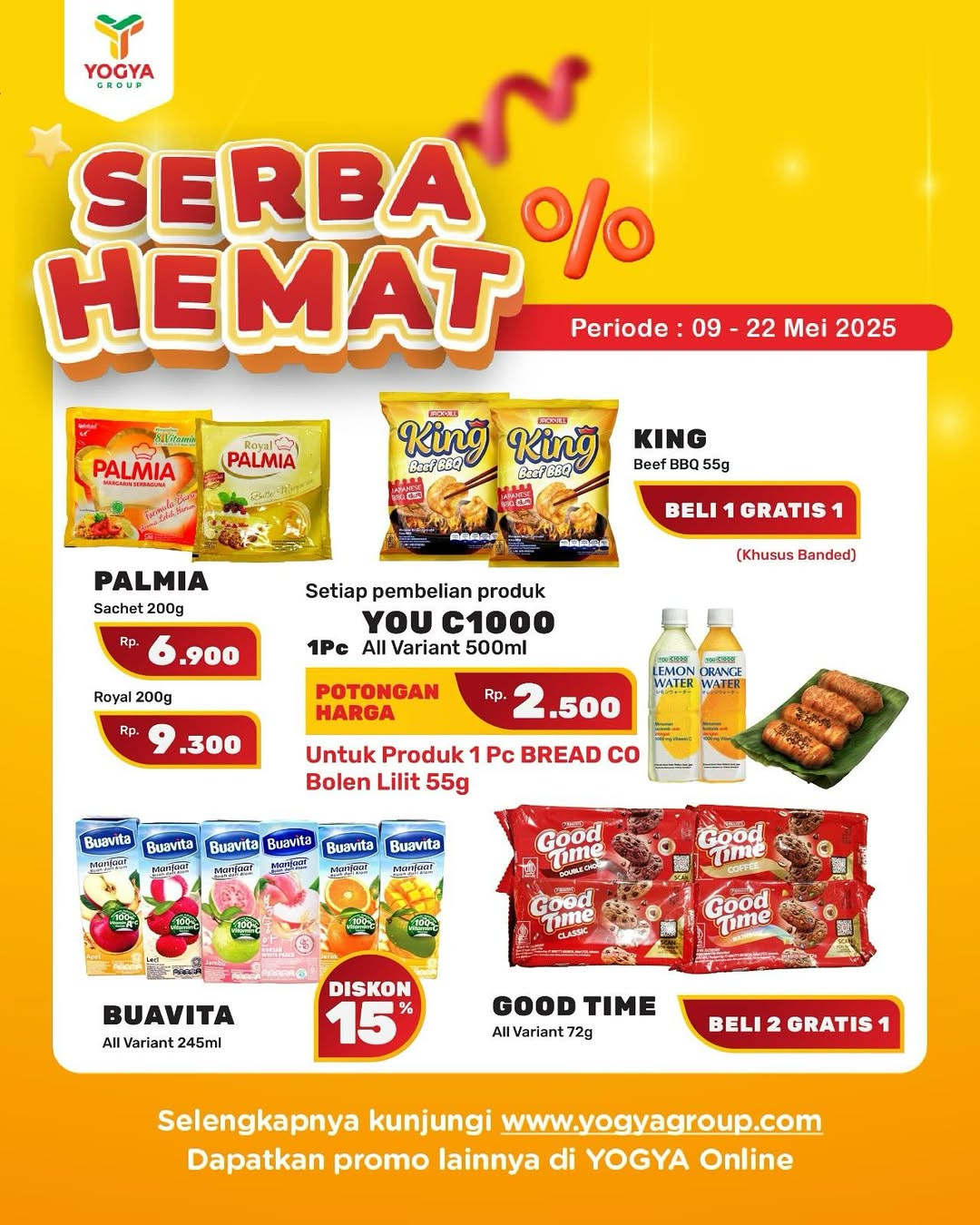 Promo Yogya Serba Hemat Periode 9 - 22 Mei 2025 - Image 10