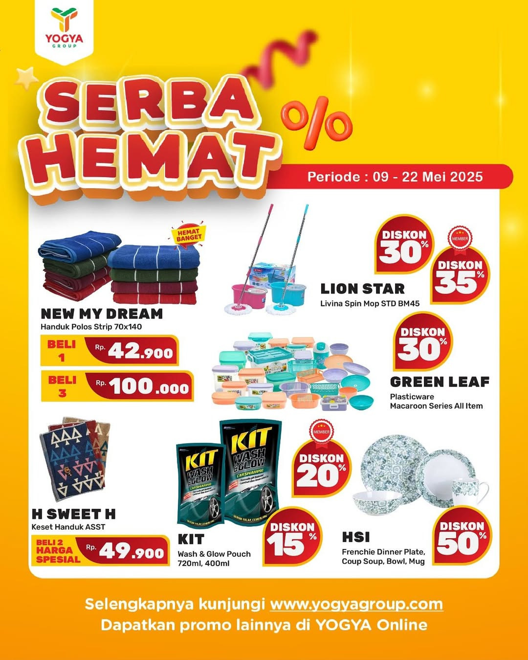 Promo Yogya Serba Hemat Periode 9 - 22 Mei 2025 - Image 11