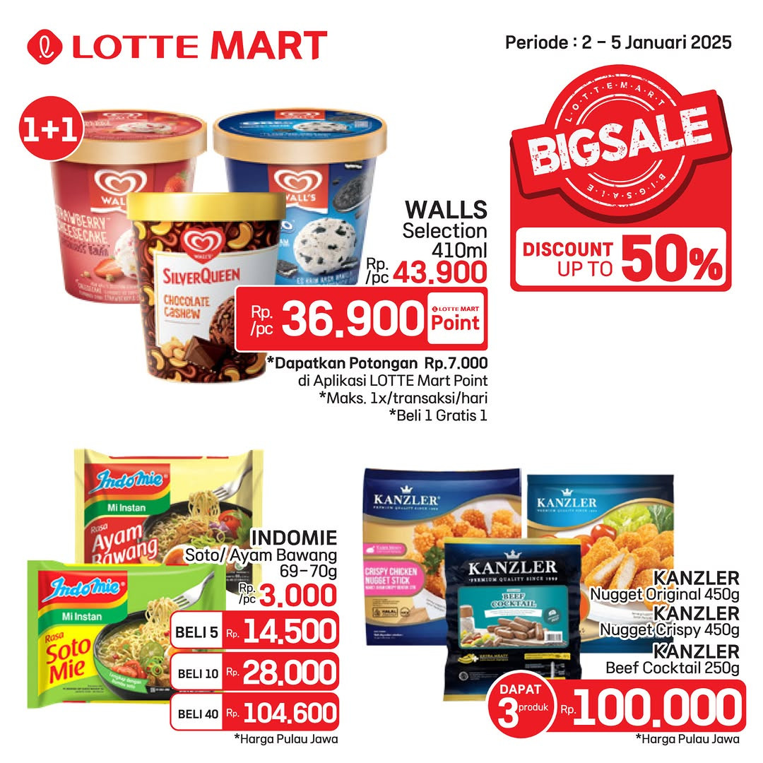 Promo Lottemart Big Sale Diskon s/d 50% 2 - 5 Januari 2025 - Image 4