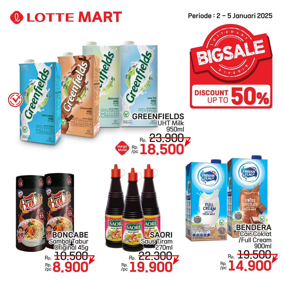 Promo Lottemart Big Sale Diskon s/d 50% 2 - 5 Januari 2025 - Image 6
