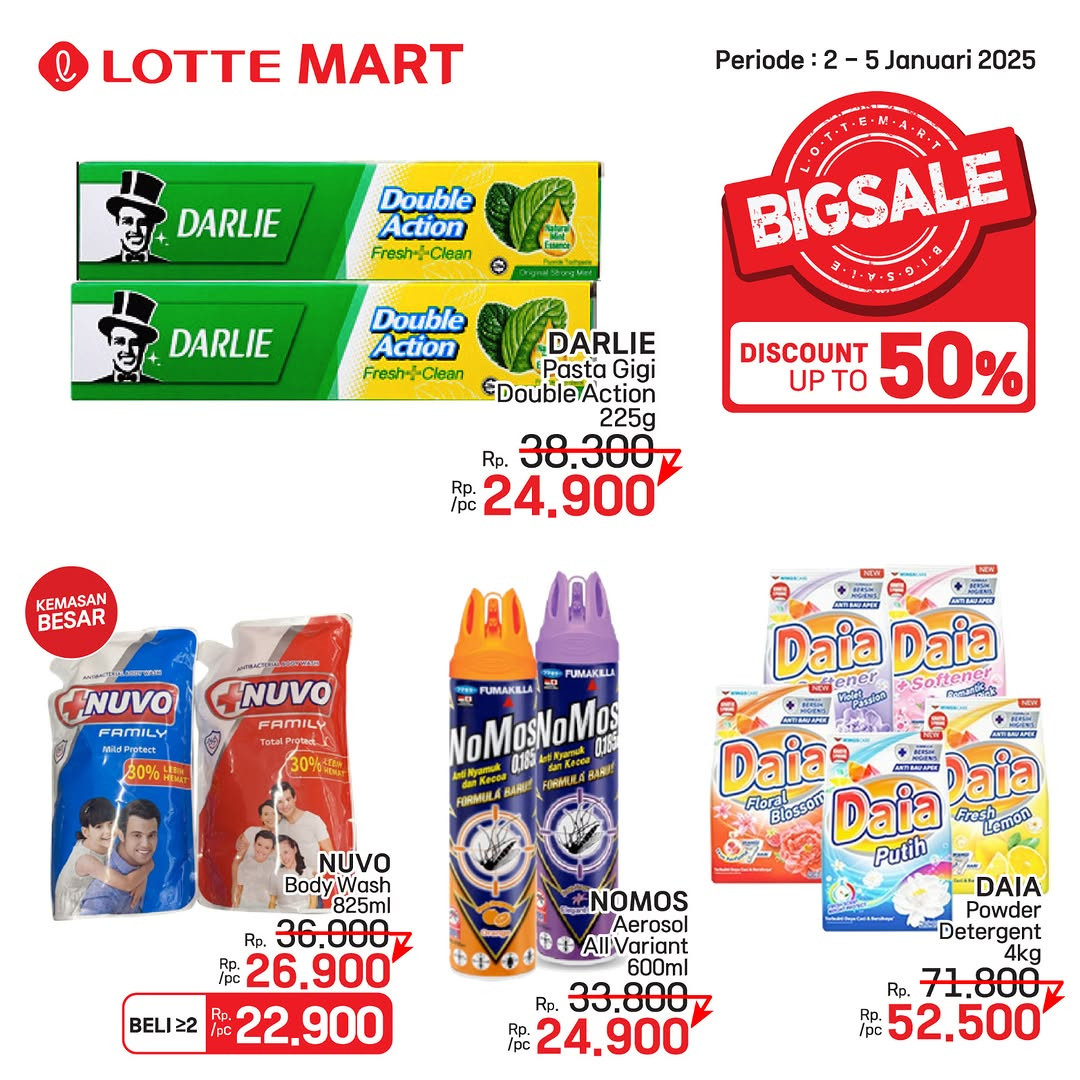 Promo Lottemart Big Sale Diskon s/d 50% 2 - 5 Januari 2025 - Image 7