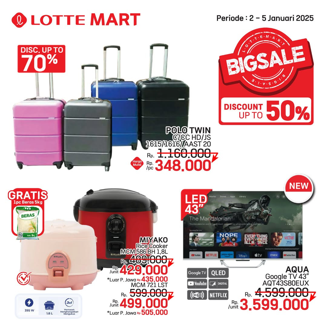 Promo Lottemart Big Sale Diskon s/d 50% 2 - 5 Januari 2025 - Image 8