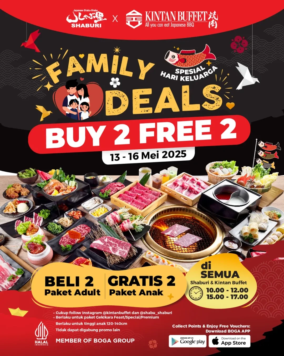 Promo Kintan Buffet & Shaburi AYCE Family Deals Buy 2 FREE 2 - Image 2
