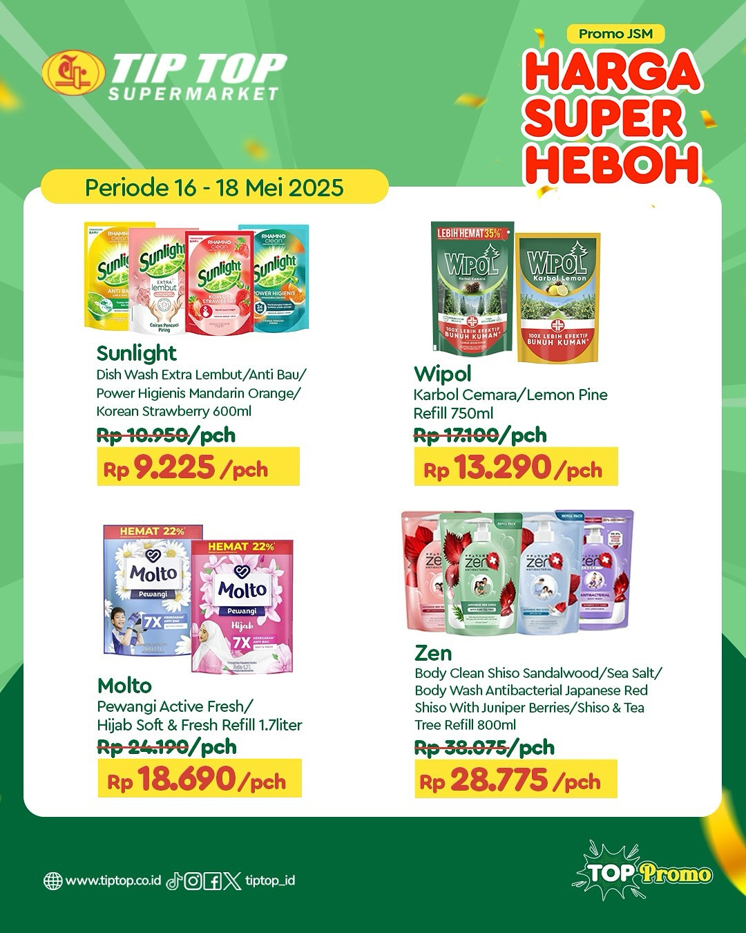 Promo Tip Top JSM Harga Super Heboh Periode `16 - 18 Mei 2025 - Image 7
