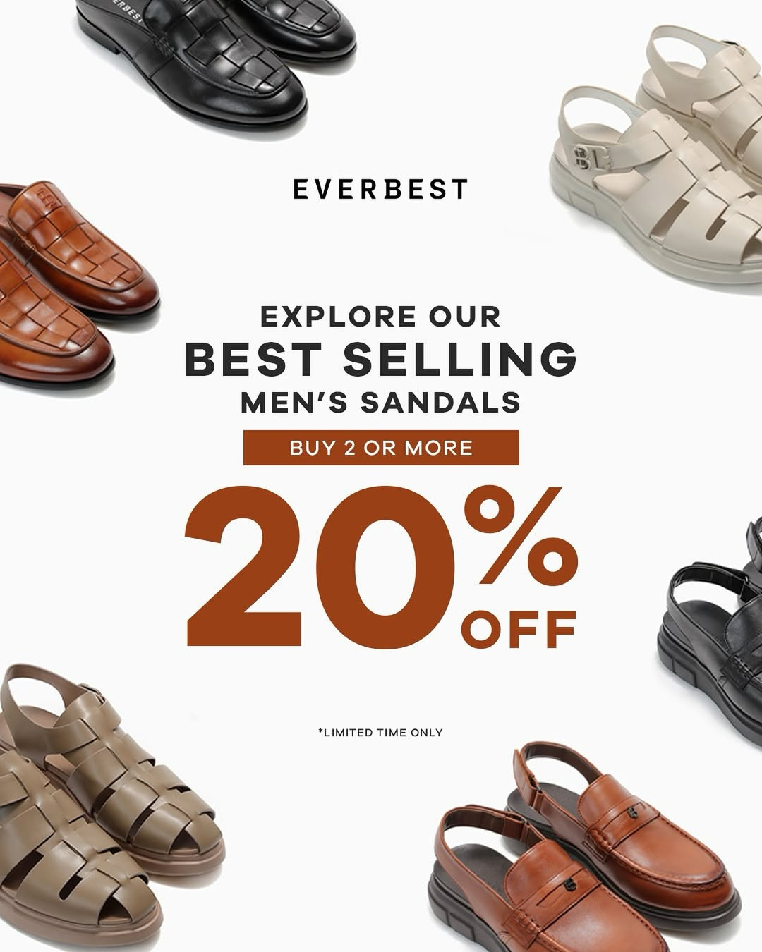 Promo Everbest Beli 2 Diskon 20% Untuk Sandal Pria - Image 2