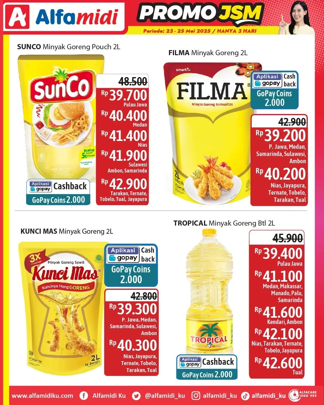Promo Alfamidi JSM Periode 23 - 35 Mei 2025