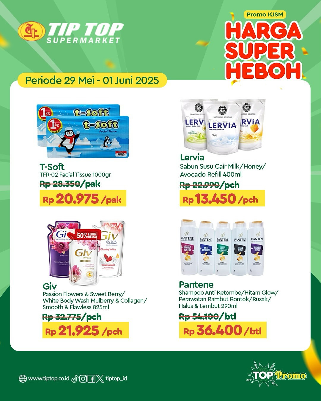 Promo Tip Top JSM Harga Super Heboh Periode `30 Mei - 1 Juni 2025 - Image 3
