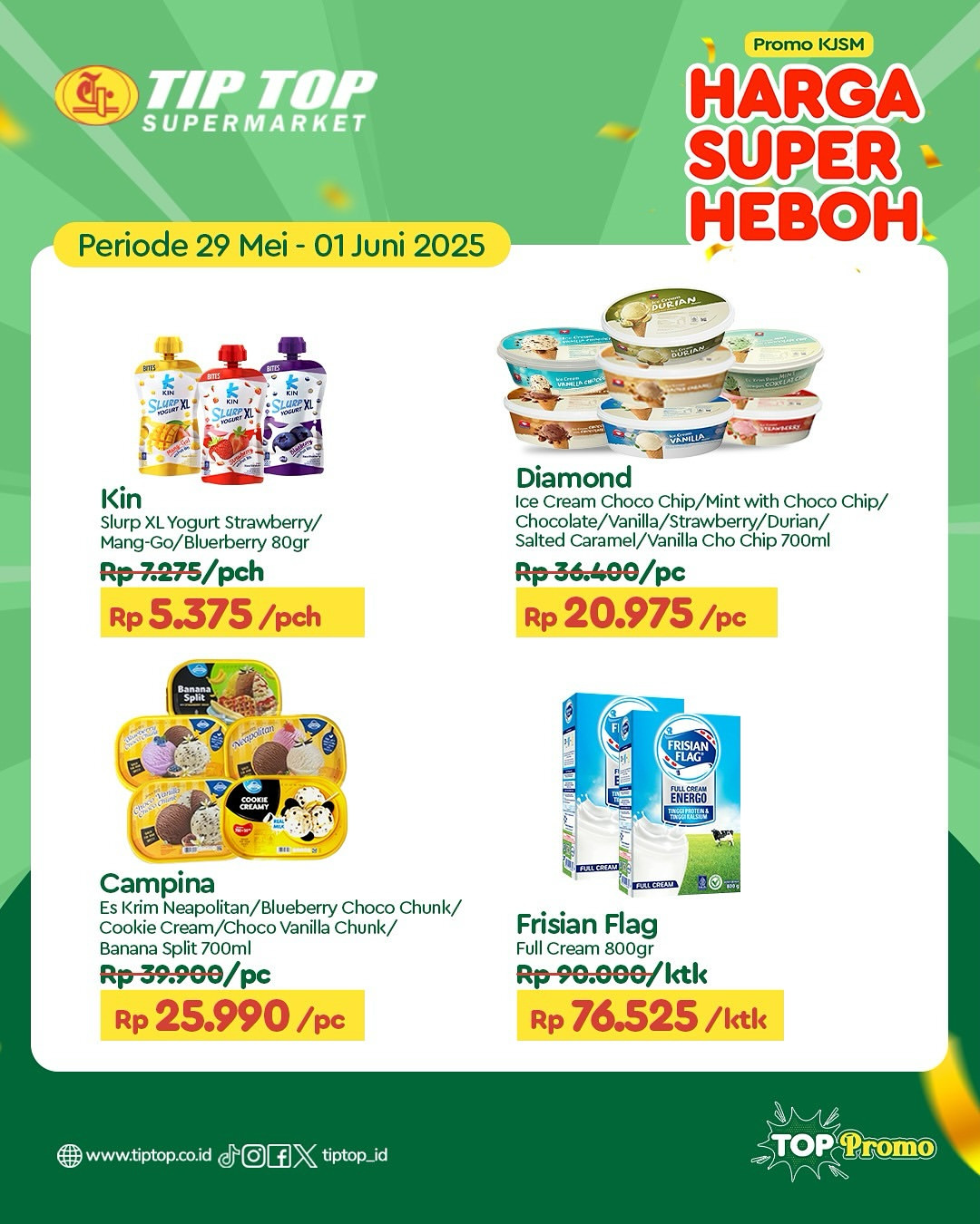 Promo Tip Top JSM Harga Super Heboh Periode `30 Mei - 1 Juni 2025 - Image 5