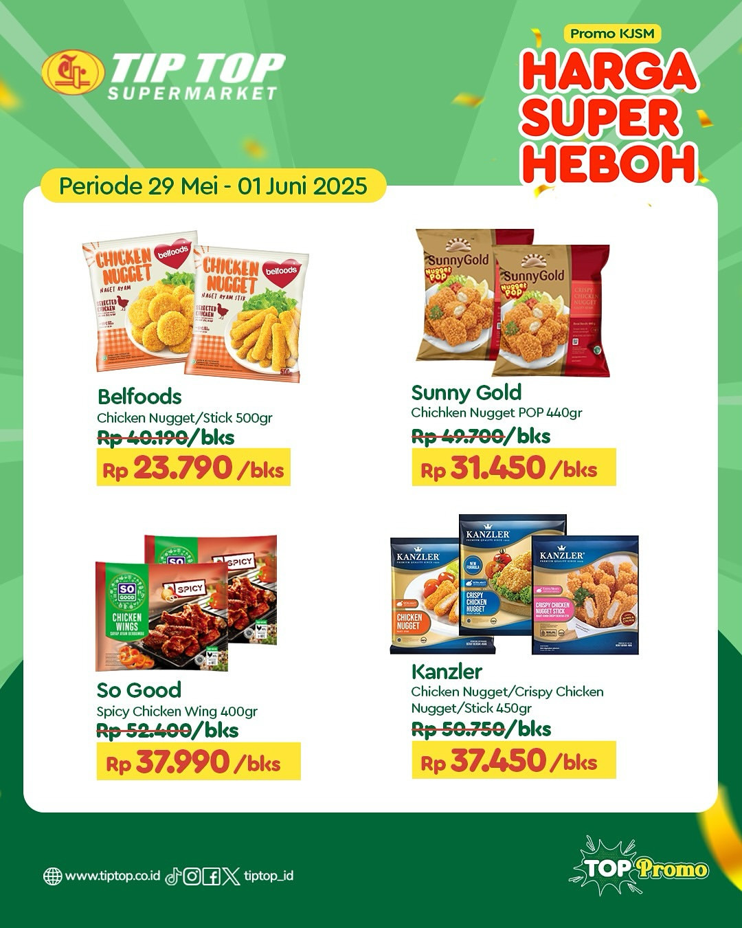 Promo Tip Top JSM Harga Super Heboh Periode `30 Mei - 1 Juni 2025 - Image 8