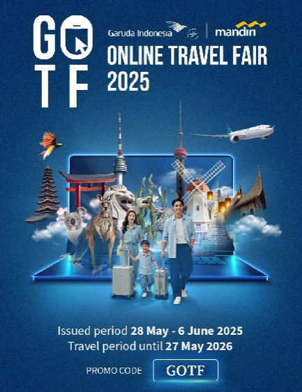 Garuda Indonesia x Bank Mandiri Online Travel Fair 2025 - Image 2