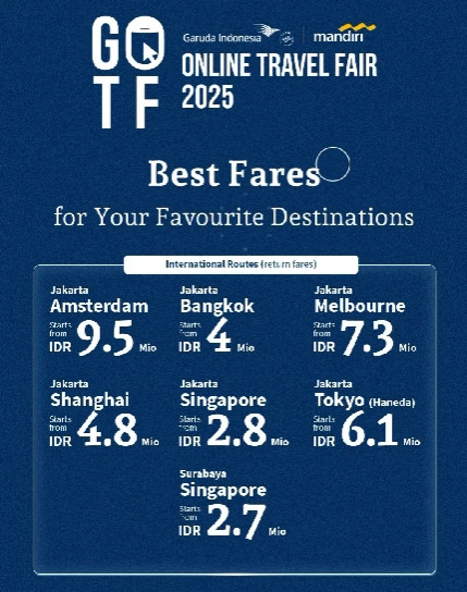 Garuda Indonesia x Bank Mandiri Online Travel Fair 2025 - Image 5