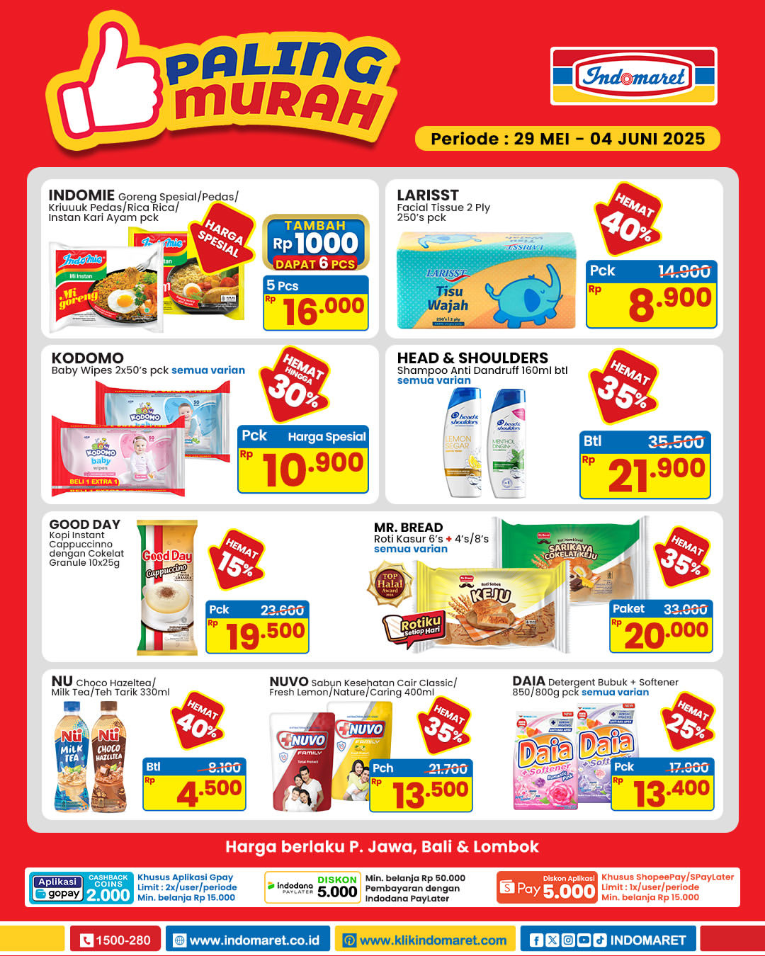 Promo Indomaret Paling Murah 29 Mei - 4 Juni 2025