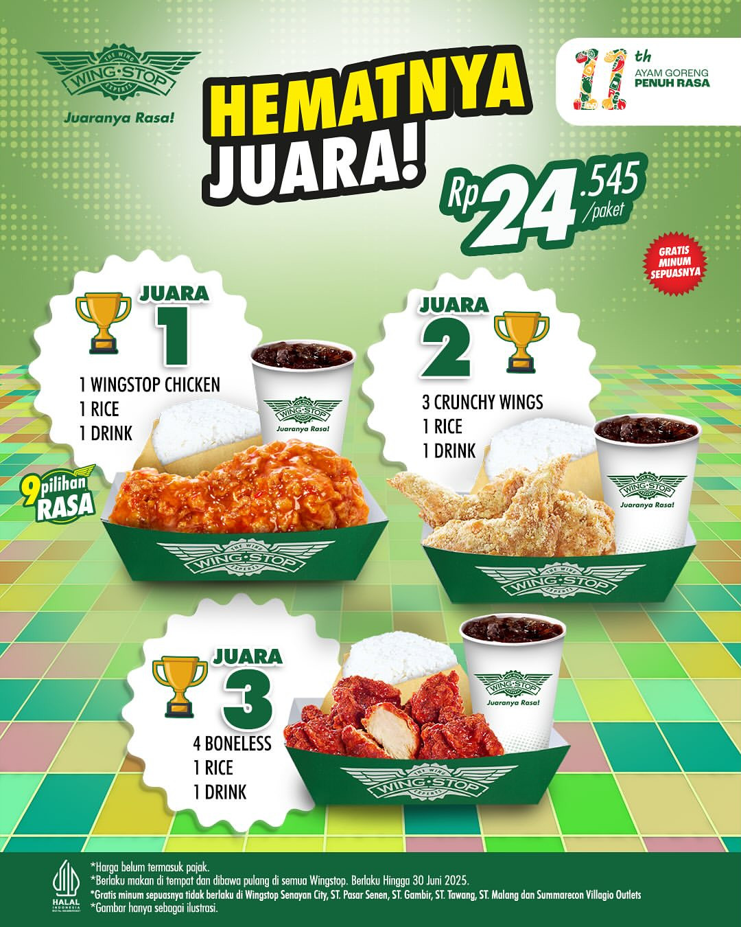 Promo Wingstop June Deals 2025 - Image 3