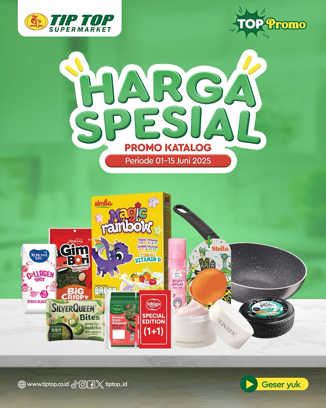 Promo Tip Top Harga Spesial 1- 15 Juni 2025