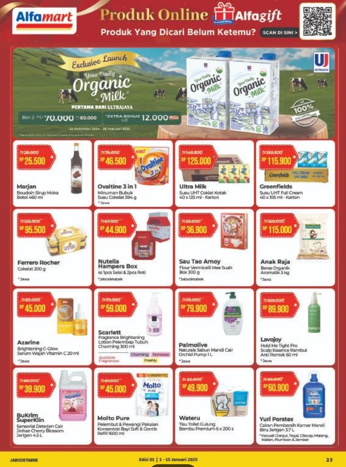 Promo Alfamart Periode 1 - 15 Januari 2025 - Image 24