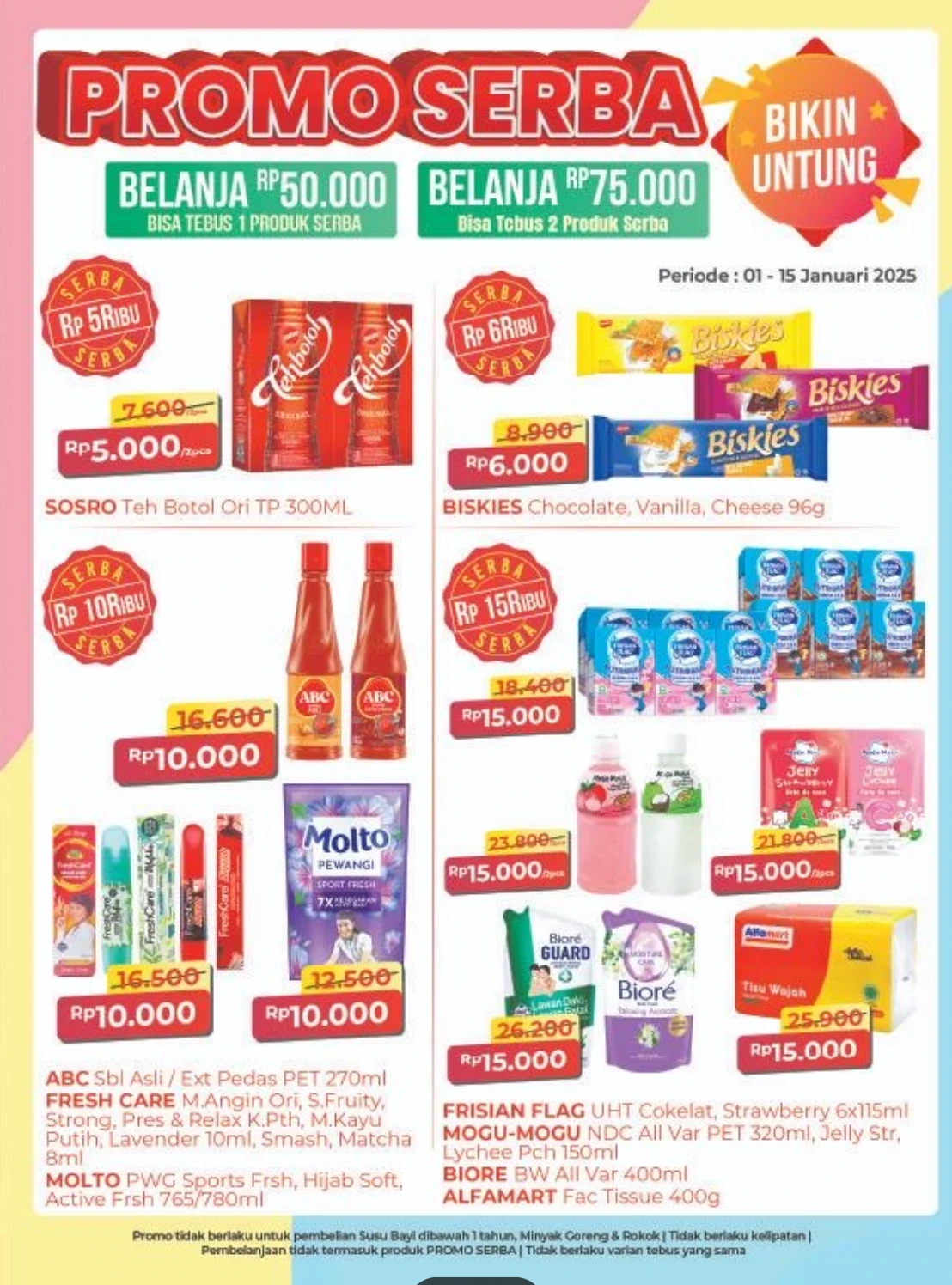 Promo Alfamart Periode 1 - 15 Januari 2025 - Image 7