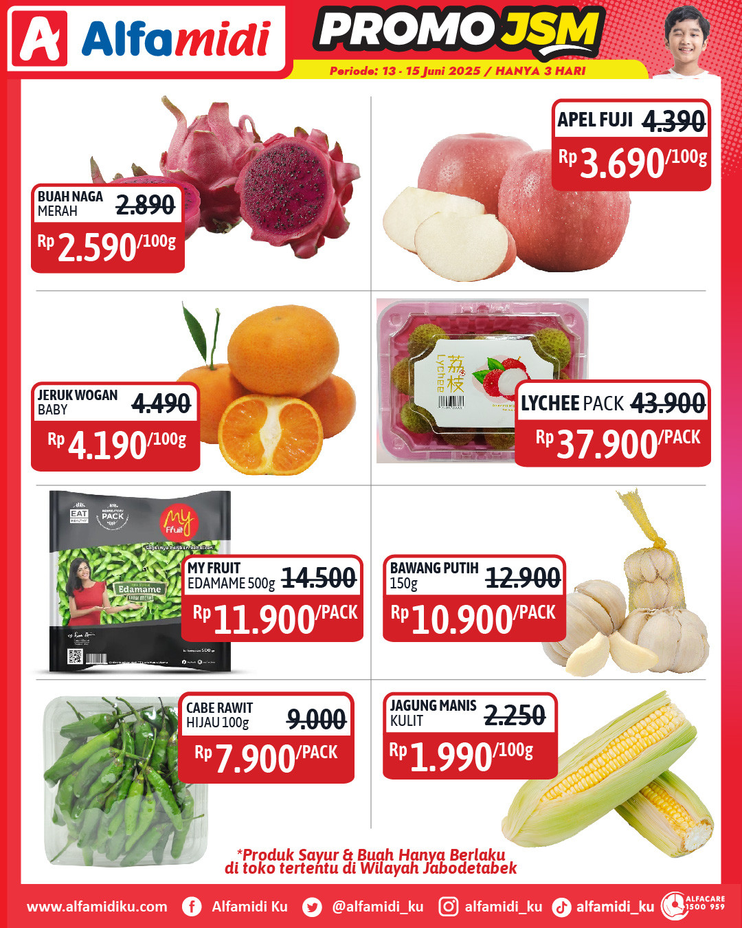 Promo Alfamidi JSM Periode 13 - 15 Juni 2025