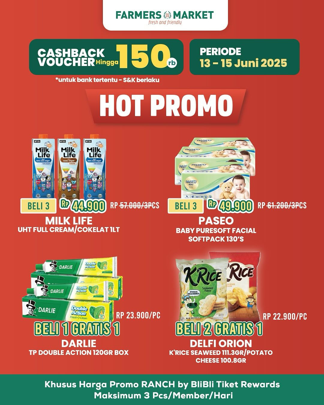 Promo Farmers Market Hemat Akhir Pekan Periode 13 - 15 Juni 2024 - Image 7