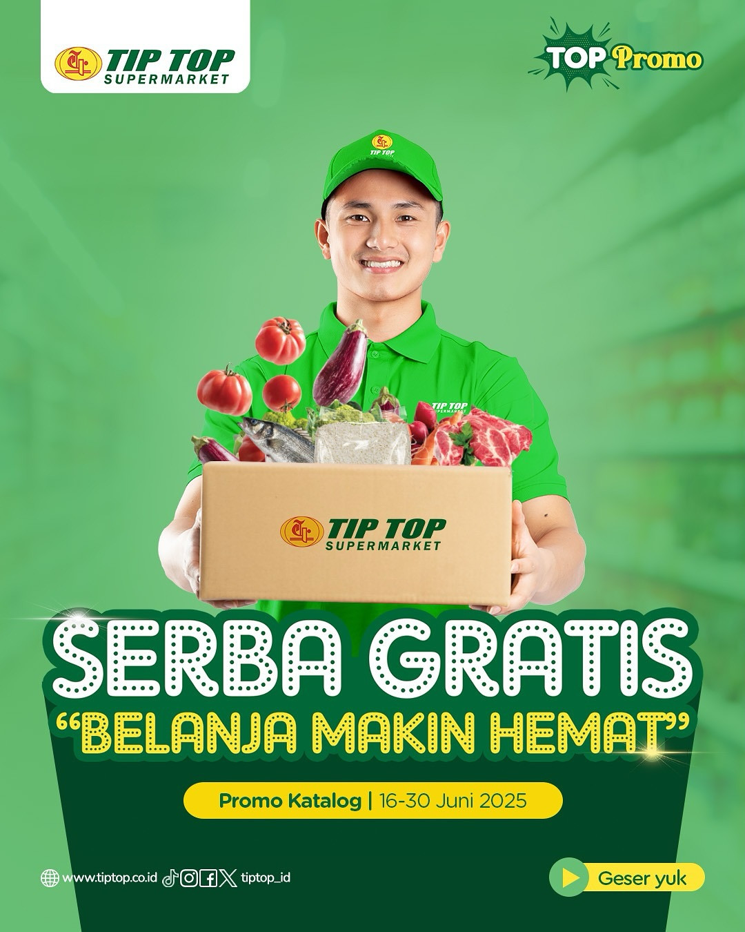 Promo Tip Top Serba Gratis 16 - 30 Juni 2025 - Image 2