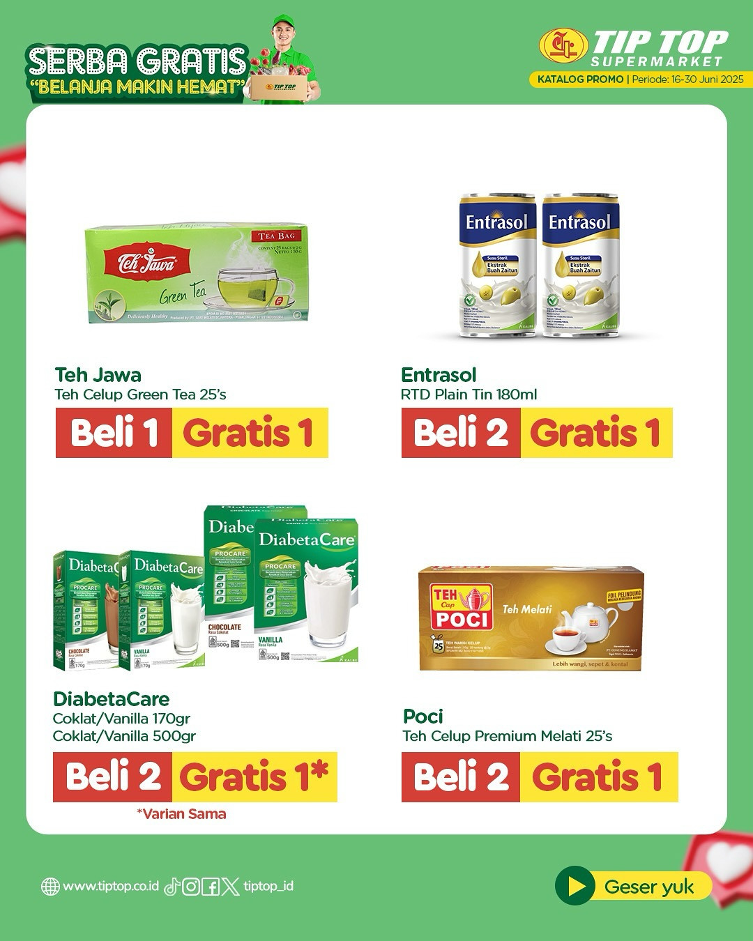 Promo Tip Top Serba Gratis 16 - 30 Juni 2025 - Image 6