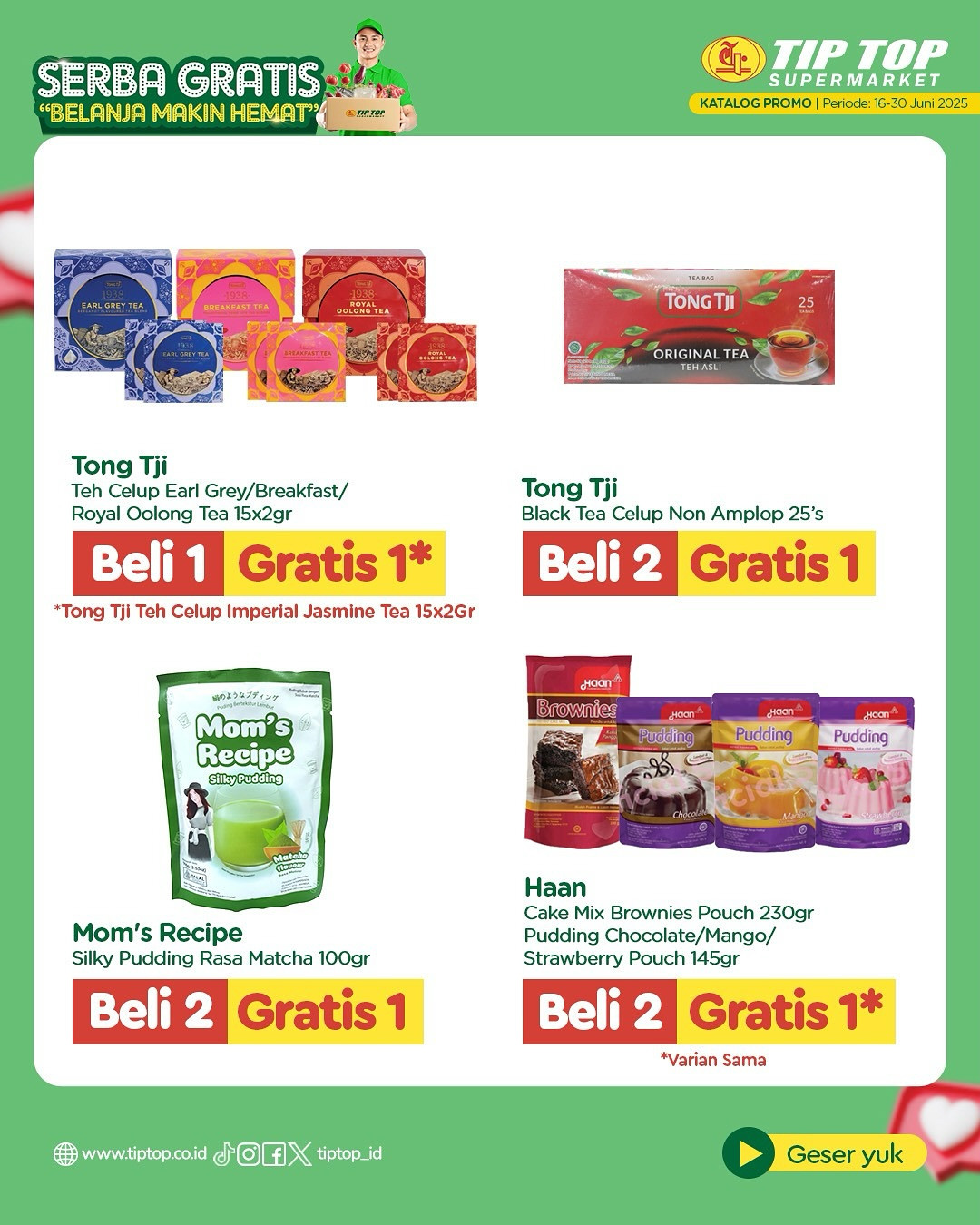 Promo Tip Top Serba Gratis 16 - 30 Juni 2025 - Image 7
