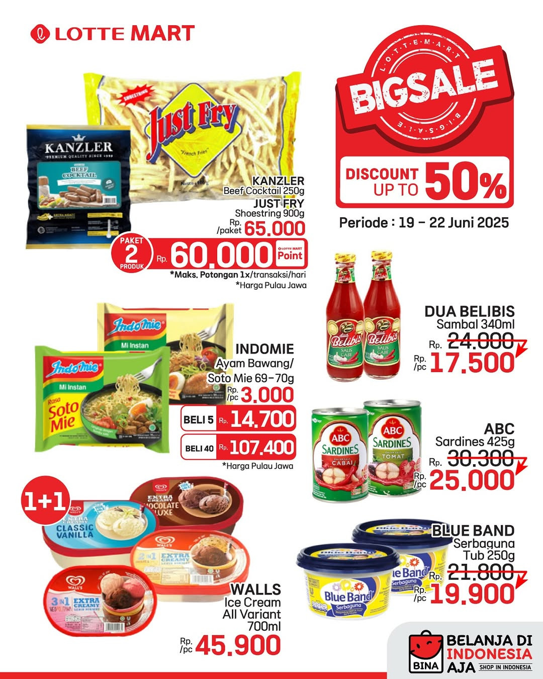 Promo Lottemart Big Sale Diskon s/d 50% 19 - 22 Juni 2025 - Image 3