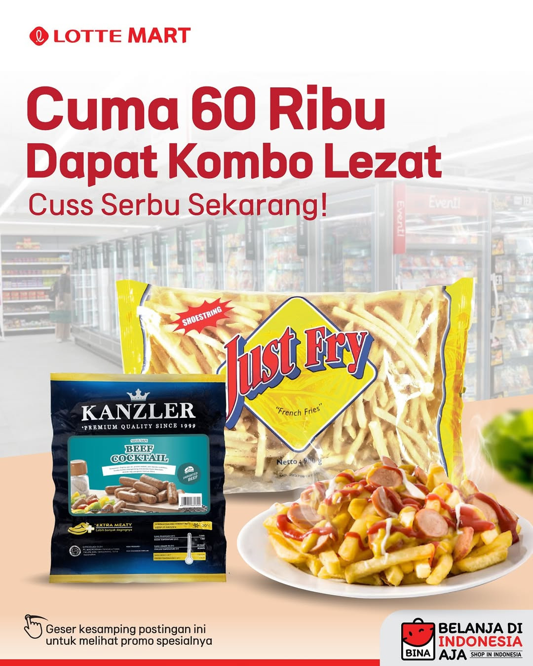 Promo Lottemart Big Sale Diskon s/d 50% 19 - 22 Juni 2025