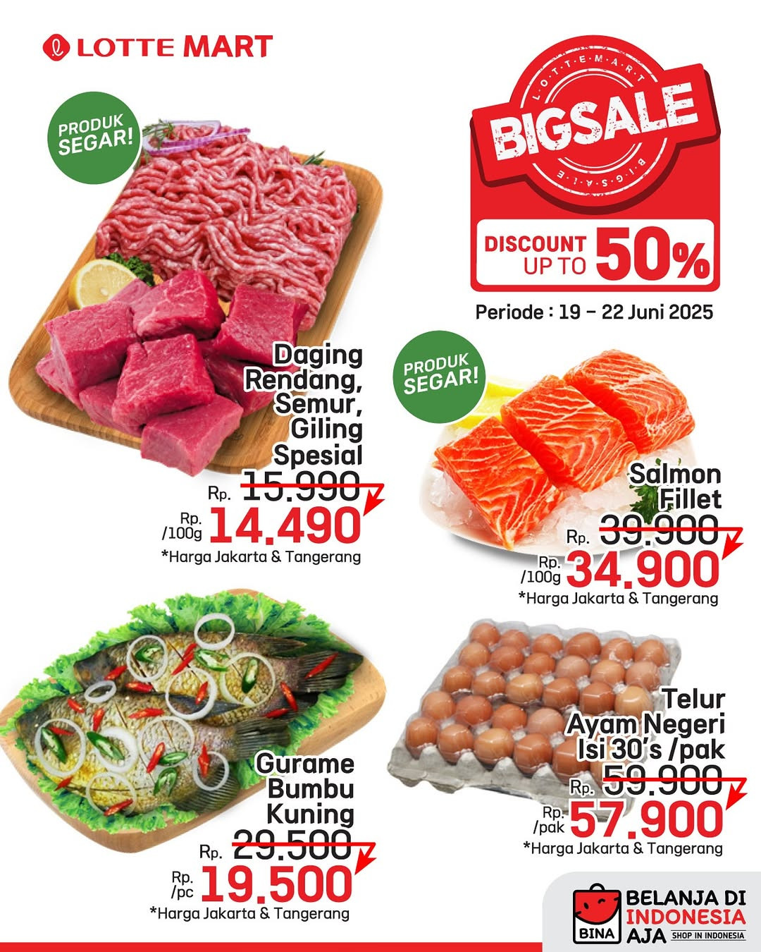 Promo Lottemart Big Sale Diskon s/d 50% 19 - 22 Juni 2025 - Image 4