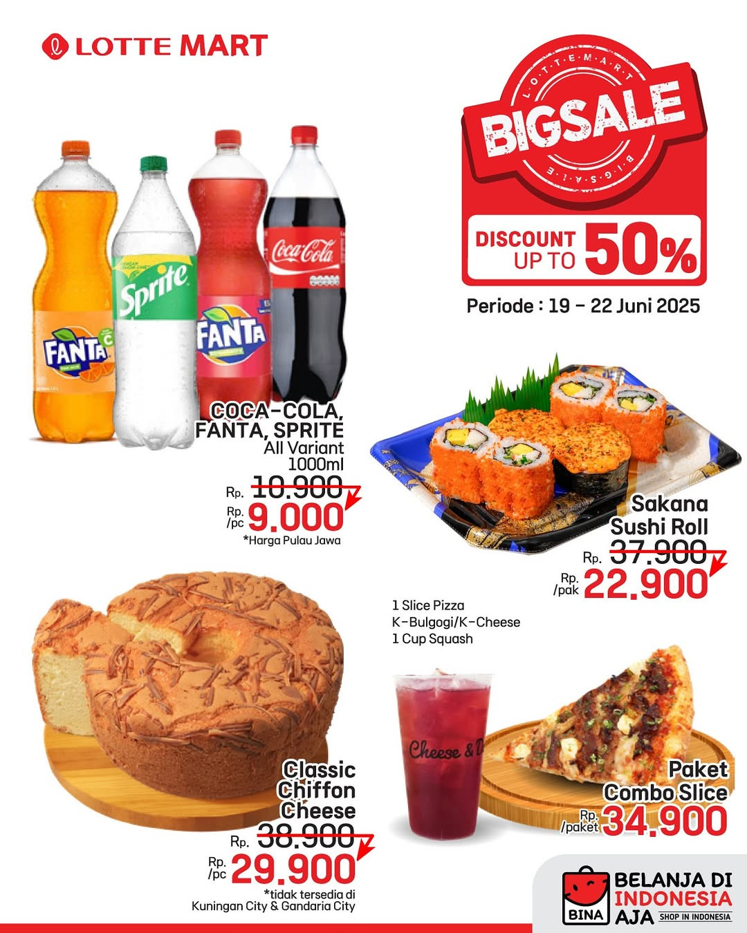 Promo Lottemart Big Sale Diskon s/d 50% 19 - 22 Juni 2025 - Image 6