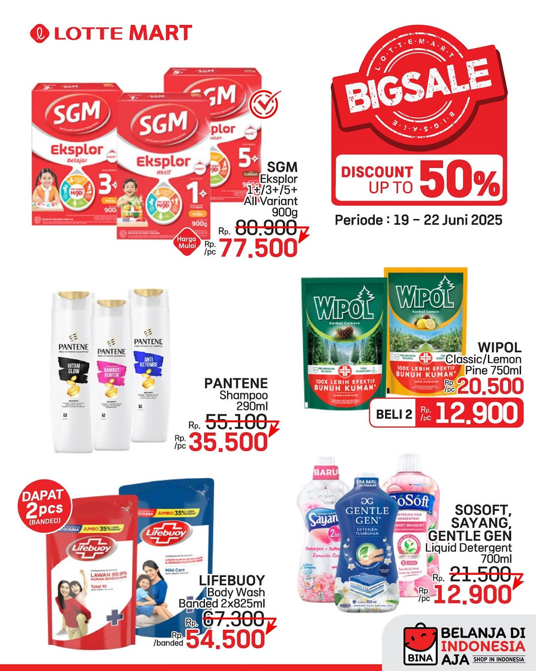 Promo Lottemart Big Sale Diskon s/d 50% 19 - 22 Juni 2025 - Image 8