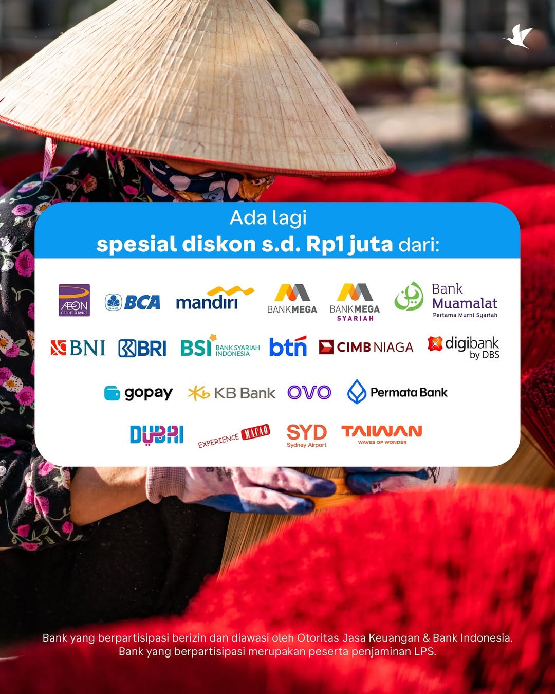 Promo Traveloka Libur Telah Tiba Diskon s/d 50% + 30% - Image 7