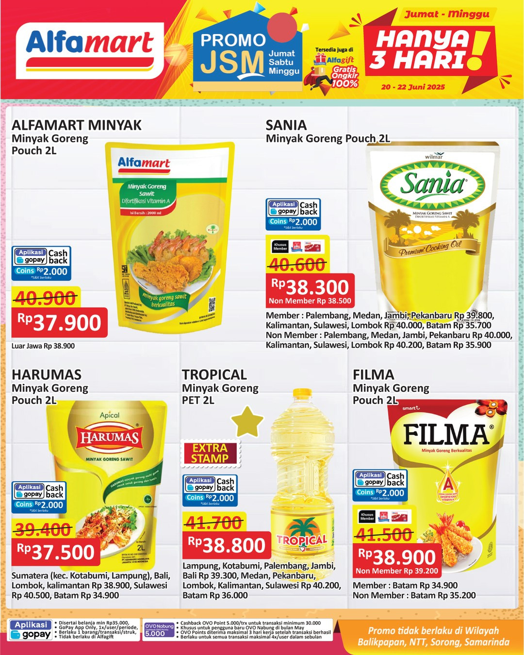Promo Alfamart JSM Weekend Periode 20 - 22 Juni 2025