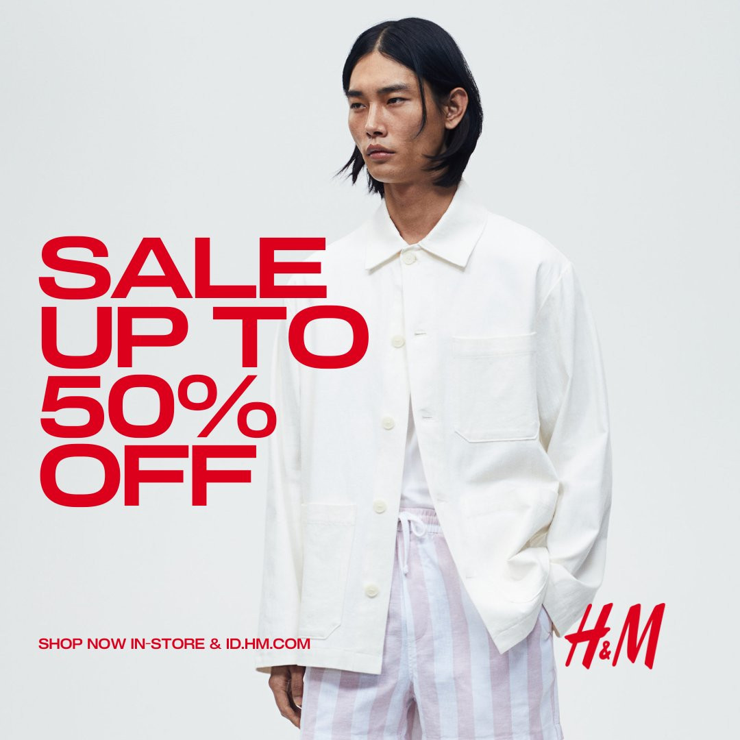 Promo H&M Sale Diskon s/d 50% Offline and Online - Image 2