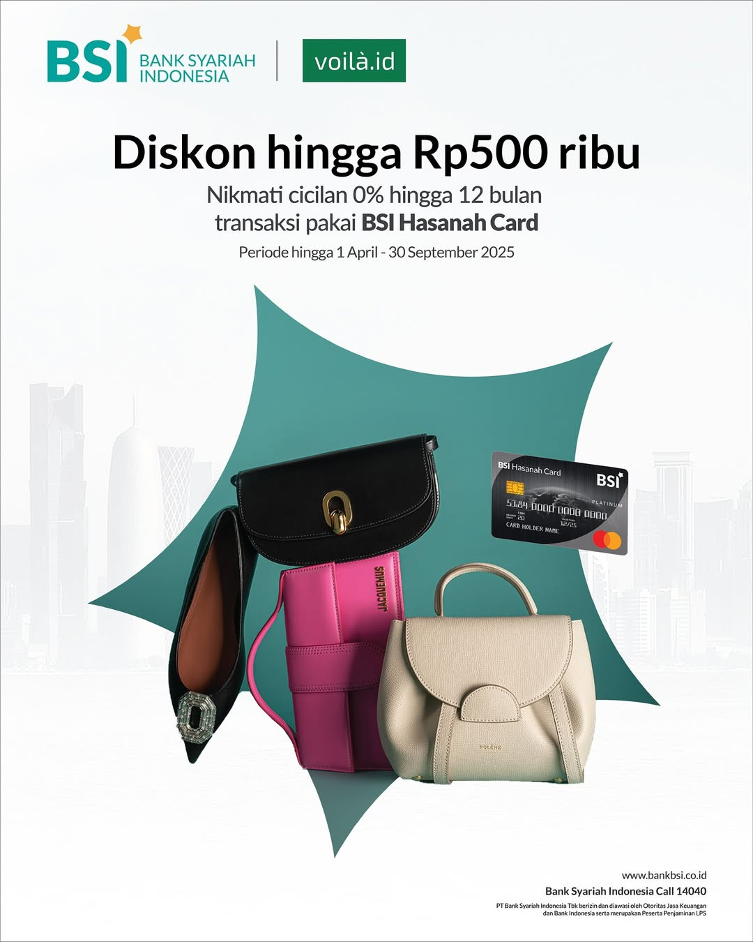 Promo Bank BSI vs Voila.id, Diskon s/d Rp 500.000 - Image 2