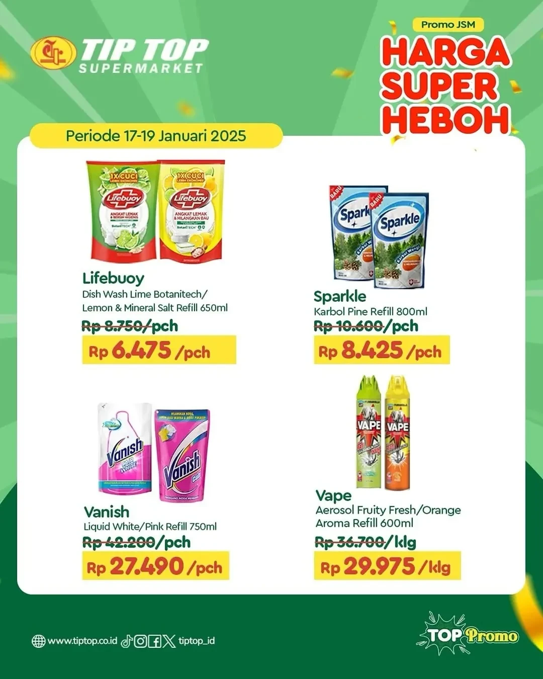 Promo Tip Top JSM Harga Super Heboh  17 - 19 Januari 2025 - Image 6